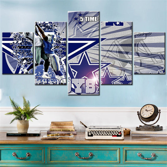 American Football Wall Art - AF5139 - Dallas Cowboys - American Football Poster - American Football Canvas