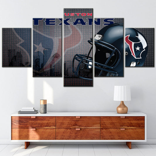 American Football Wall Art - AF5146 - Houston Texans - American Football Poster - American Football Canvas