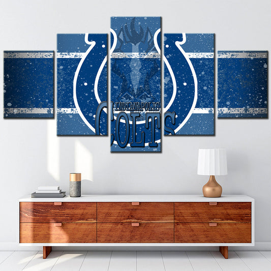 American Football Wall Art - AF5148 - Indianapolis Colts - American Football Poster - American Football Canvas