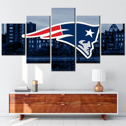 American Football Wall Art - AF5151 - New England Patriots - American Football Poster - American Football Canvas