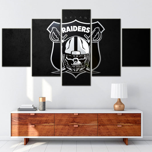 American Football Wall Art - AF5154 - Oakland Raiders - American Football Poster - American Football Canvas