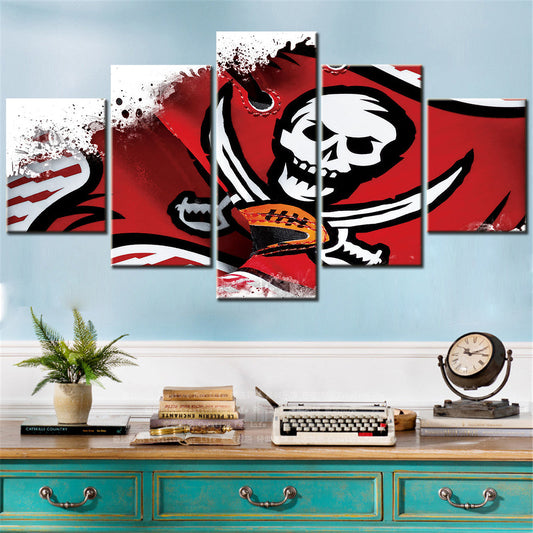 American Football Wall Art - AF5160 - Tampa Bay Buccaneers - American Football Poster - American Football Canvas