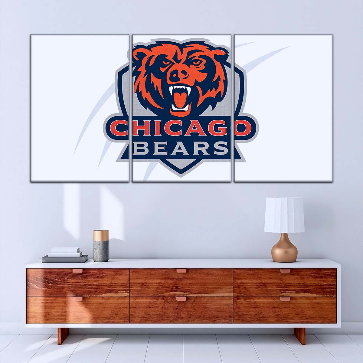 American Football Wall Art - AF5172 - Chicago Bears - NFL Football Team - American Football Poster - American Football Canvas