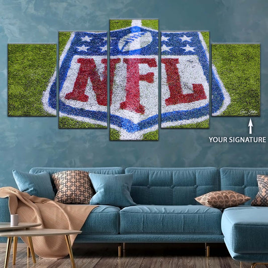 American Football Wall Art - AF5185 - Dynamic NFL Football Sports - American Football Poster - American Football Canvas