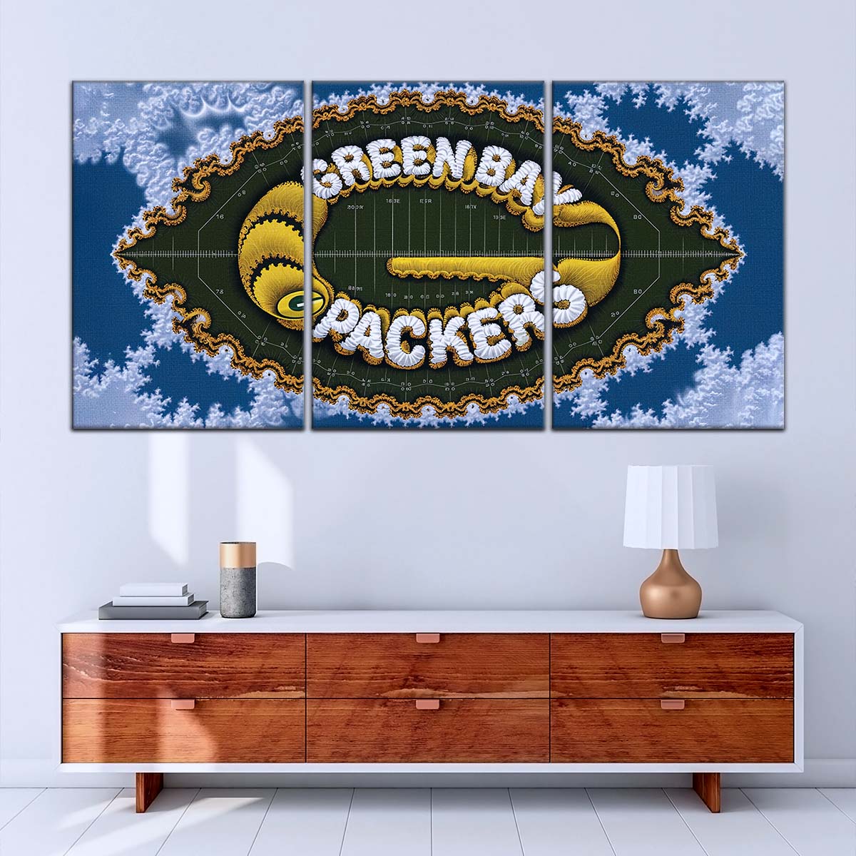 American Football Wall Art - AF5192 - Green Bay Packers - NFL Football Team - American Football Poster - American Football Canvas