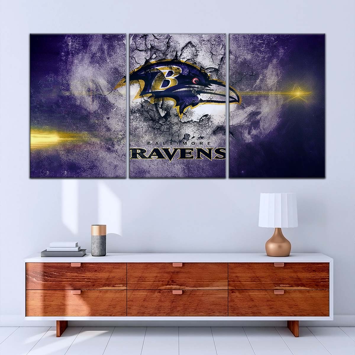 American Football Wall Art - AF5231 - Baltimore Ravens - NFL Football Team - American Football Poster - American Football Canvas
