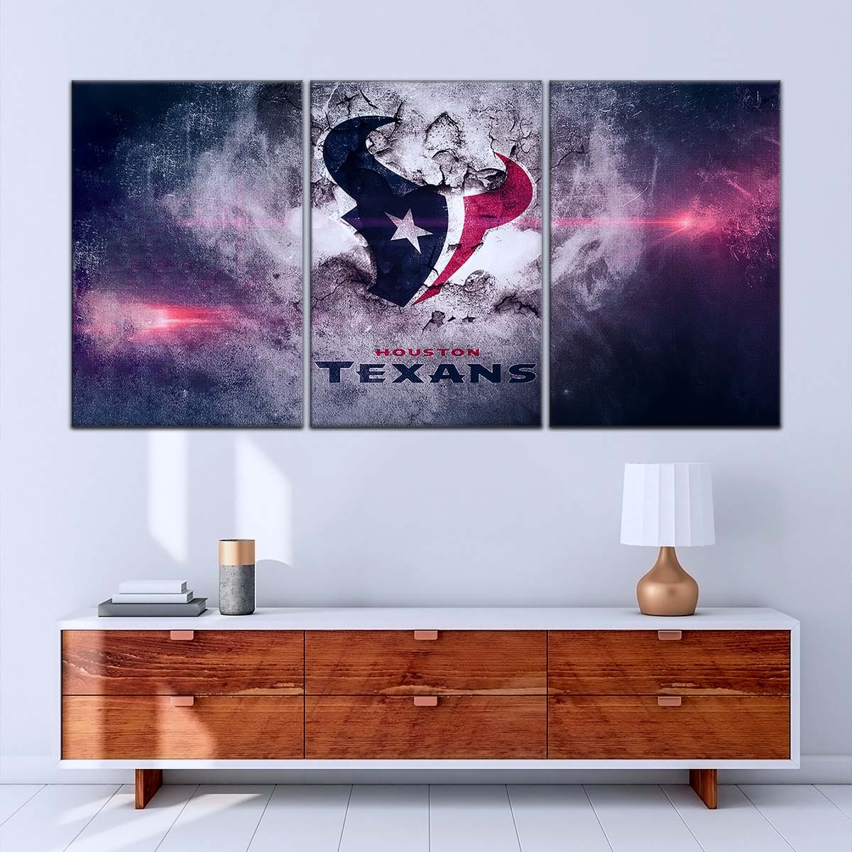 American Football Wall Art - AF5241 - Houston Texans - NFL Football Team - American Football Poster - American Football Canvas