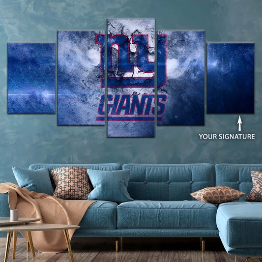 American Football Wall Art - AF5249 - New York Giants - NFL Football Team - American Football Poster - American Football Canvas