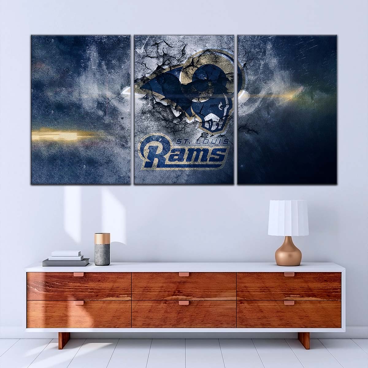 American Football Wall Art - AF5257 - St.Louis Rams - NFL Football Team - American Football Poster - American Football Canvas