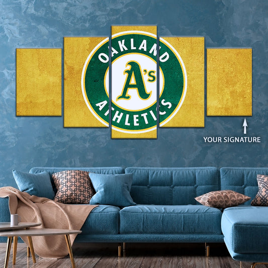 Baseball Wall Art - BB5042 - Oakland Athletics Sports - Baseball Poster - Baseball Canvas