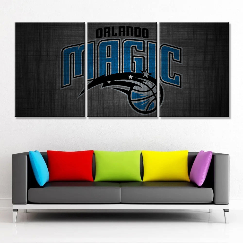Basketball Wall Art - BK5039 - Orlando Magic - Basketball Poster - Basketball Canvas