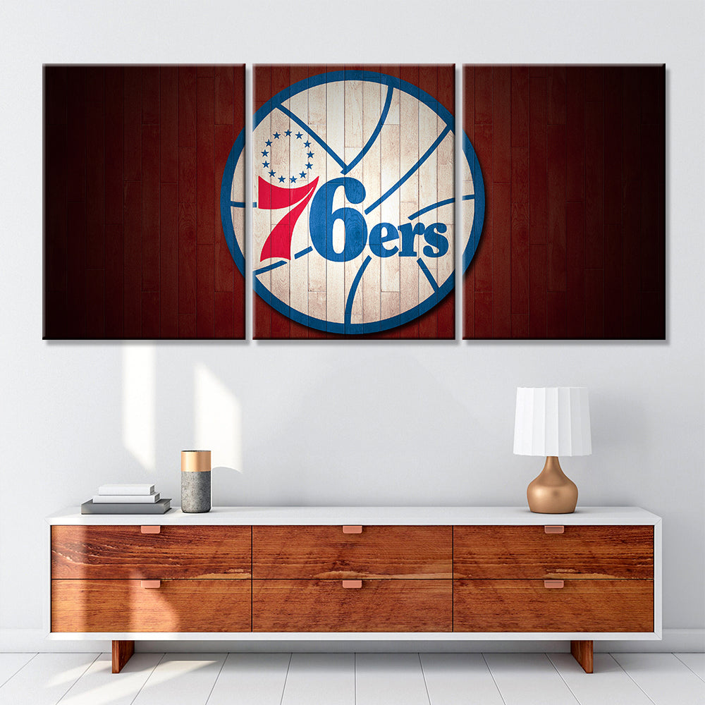 Basketball Wall Art - BK5040 - Philadelphia 76ers - Basketball Poster - Basketball Canvas
