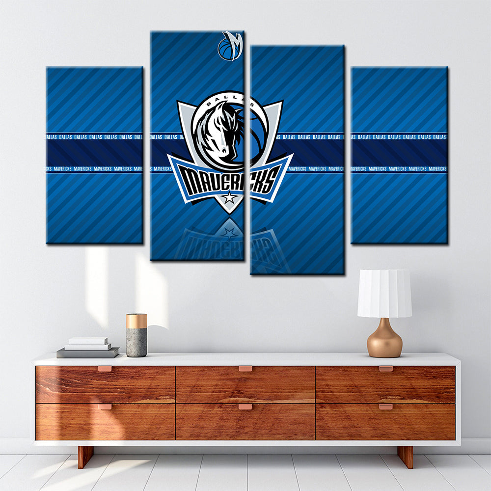 Basketball Wall Art - BK5028 - Dallas Mavericks - Basketball Poster - Basketball Canvas