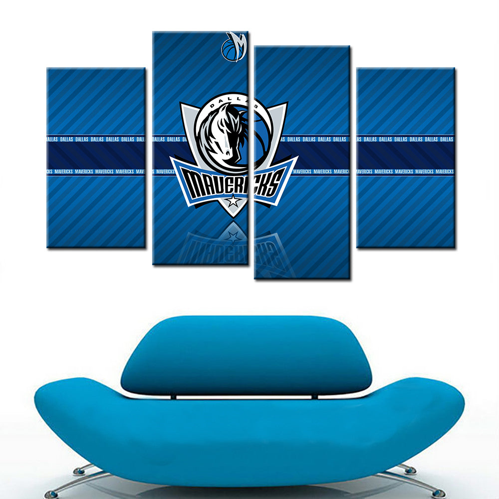 Basketball Wall Art - BK5028 - Dallas Mavericks - Basketball Poster - Basketball Canvas