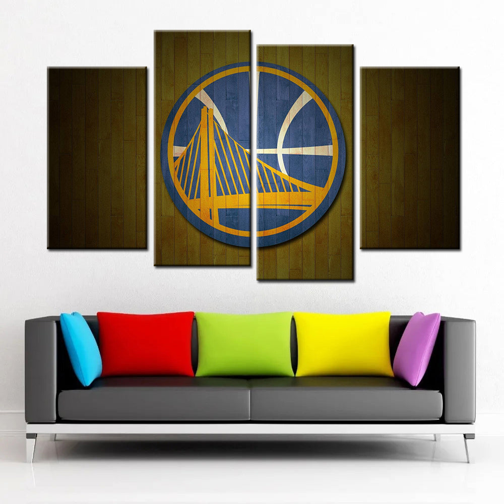 Basketball Wall Art - BK5031 - Golden State Warriors - Basketball Poster - Basketball Canvas