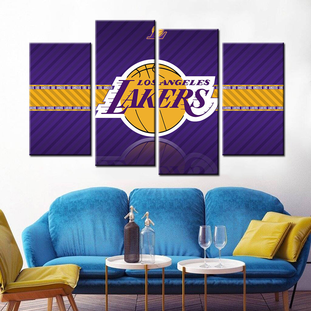 Basketball Wall Art - BK5032 - Los Angeles Lakers - Basketball Poster - Basketball Canvas