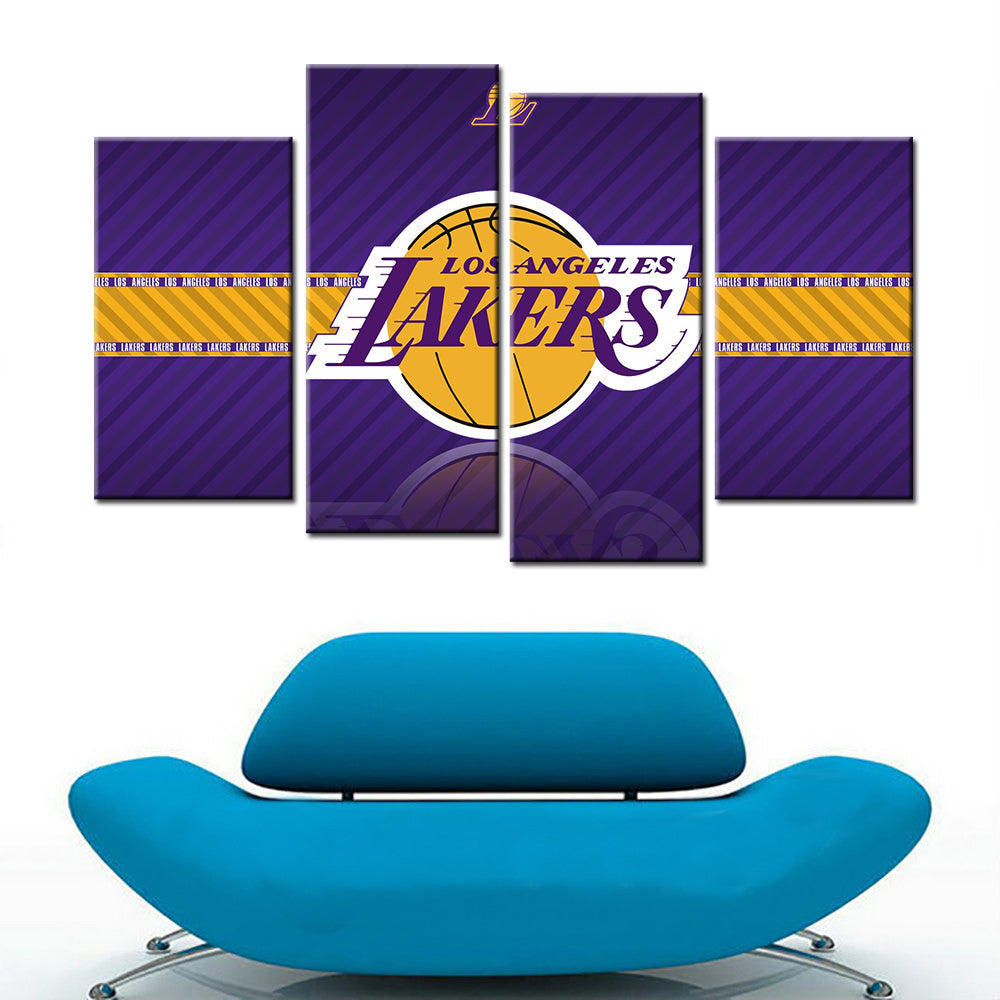Basketball Wall Art - BK5032 - Los Angeles Lakers - Basketball Poster - Basketball Canvas