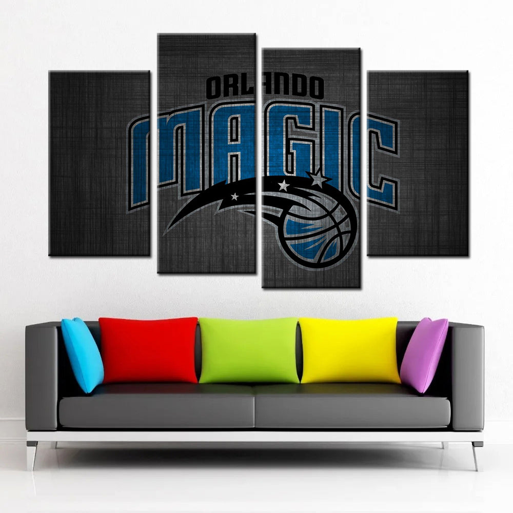 Basketball Wall Art - BK5039 - Orlando Magic - Basketball Poster - Basketball Canvas