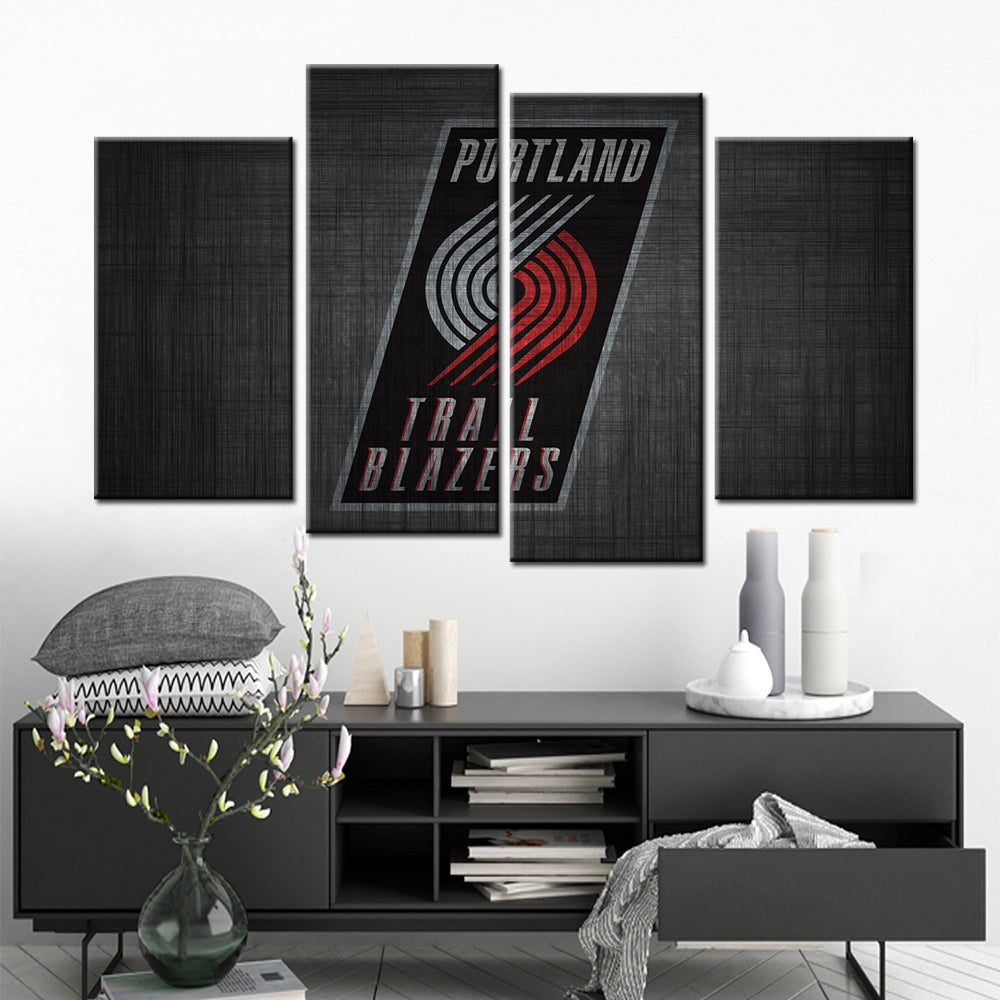 Basketball Wall Art - BK5041 - Portland Trail Blazers - Basketball Poster - Basketball Canvas