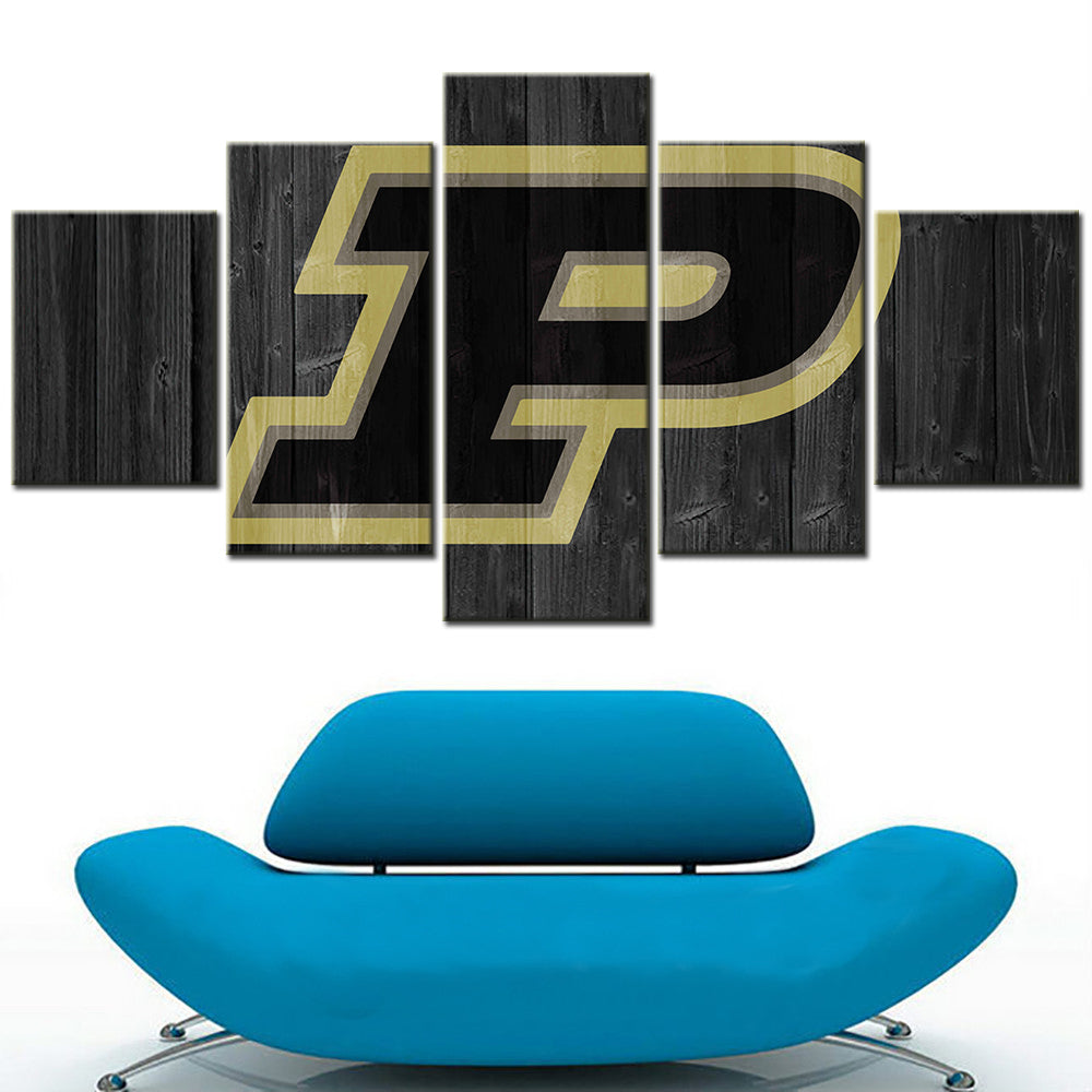 Basketball - 5 Pieces Wall Art - BK5019 - Purdue Boilermakers Men's Basketball - Basketball Poster - Basketball Canvas