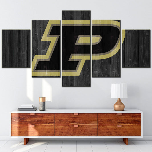 Basketball - 5 Pieces Wall Art - BK5019 - Purdue Boilermakers Men's Basketball - Basketball Poster - Basketball Canvas