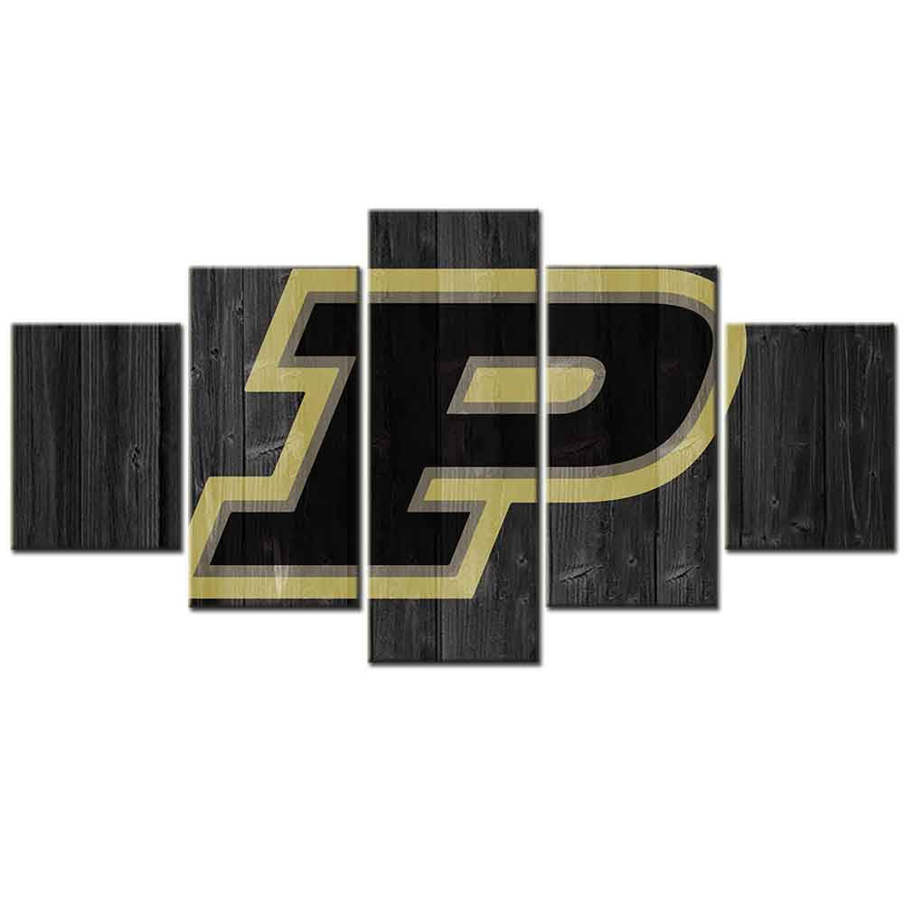 Basketball - 5 Pieces Wall Art - BK5019 - Purdue Boilermakers Men's Basketball - Basketball Poster - Basketball Canvas