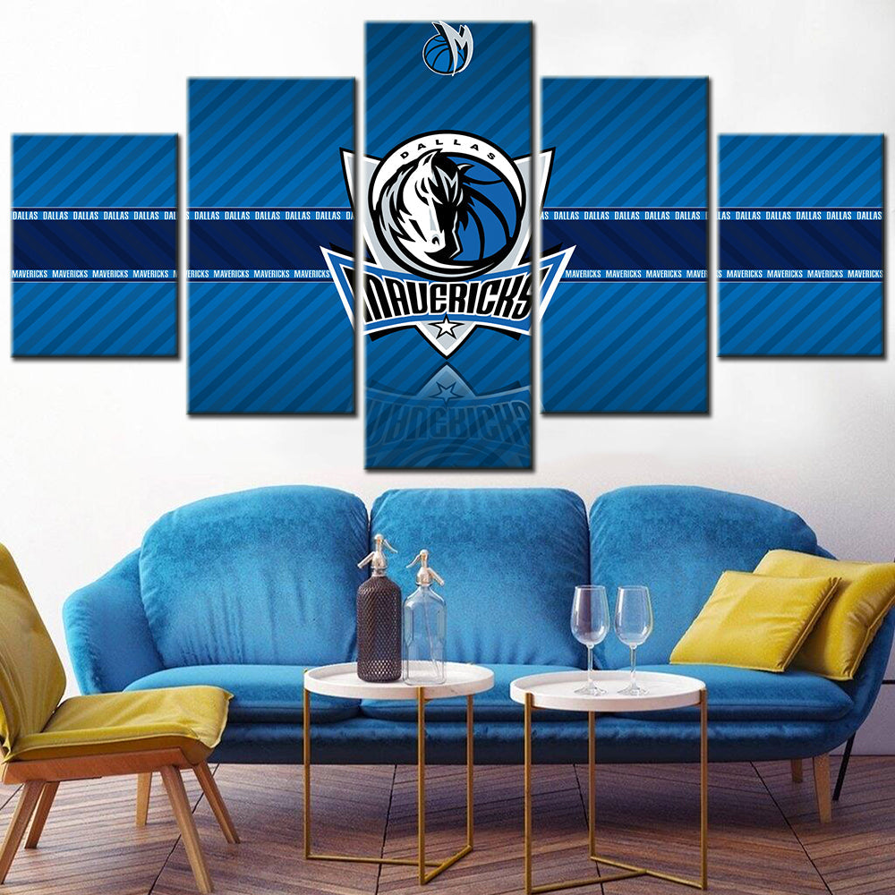 Basketball Wall Art - BK5028 - Dallas Mavericks - Basketball Poster - Basketball Canvas