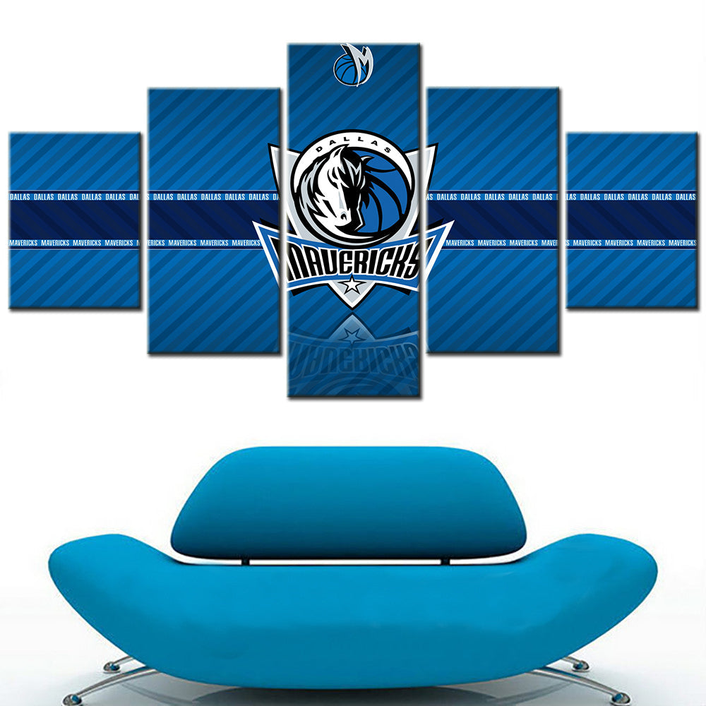 Basketball Wall Art - BK5028 - Dallas Mavericks - Basketball Poster - Basketball Canvas