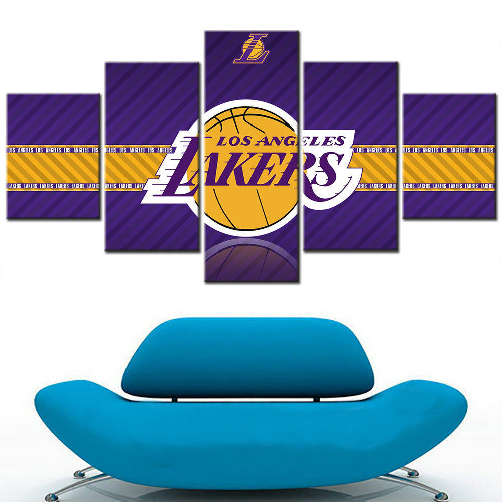 Basketball Wall Art - BK5032 - Los Angeles Lakers - Basketball Poster - Basketball Canvas