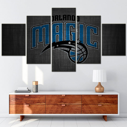 Basketball Wall Art - BK5039 - Orlando Magic - Basketball Poster - Basketball Canvas