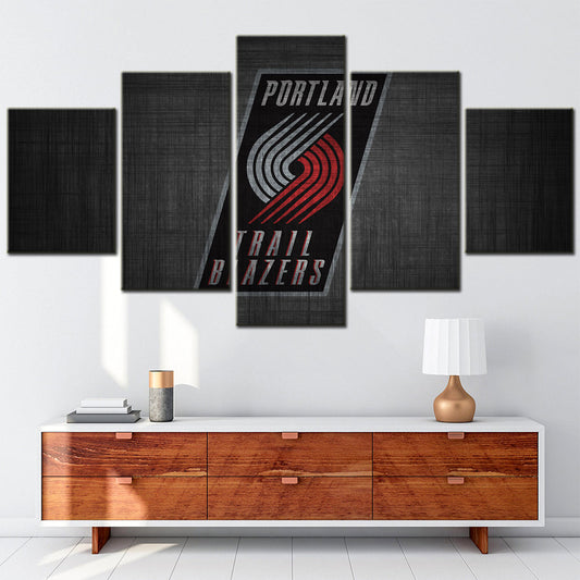 Basketball Wall Art - BK5041 - Portland Trail Blazers - Basketball Poster - Basketball Canvas