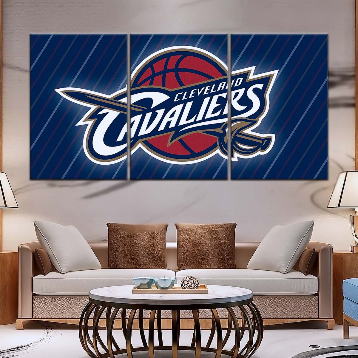 Basketball Wall Art - BK5050 - Cleveland Cavaliers - Basketball Poster - Basketball Canvas