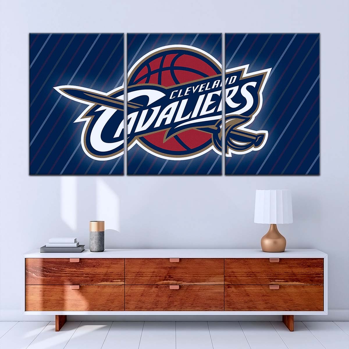 Basketball Wall Art - BK5050 - Cleveland Cavaliers - Basketball Poster - Basketball Canvas