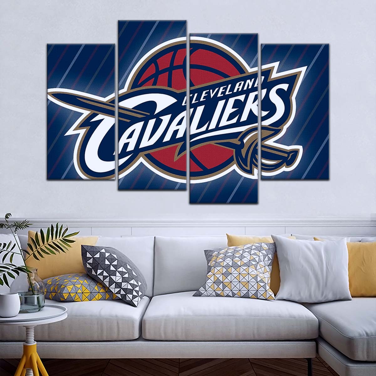 Basketball Wall Art - BK5050 - Cleveland Cavaliers - Basketball Poster - Basketball Canvas