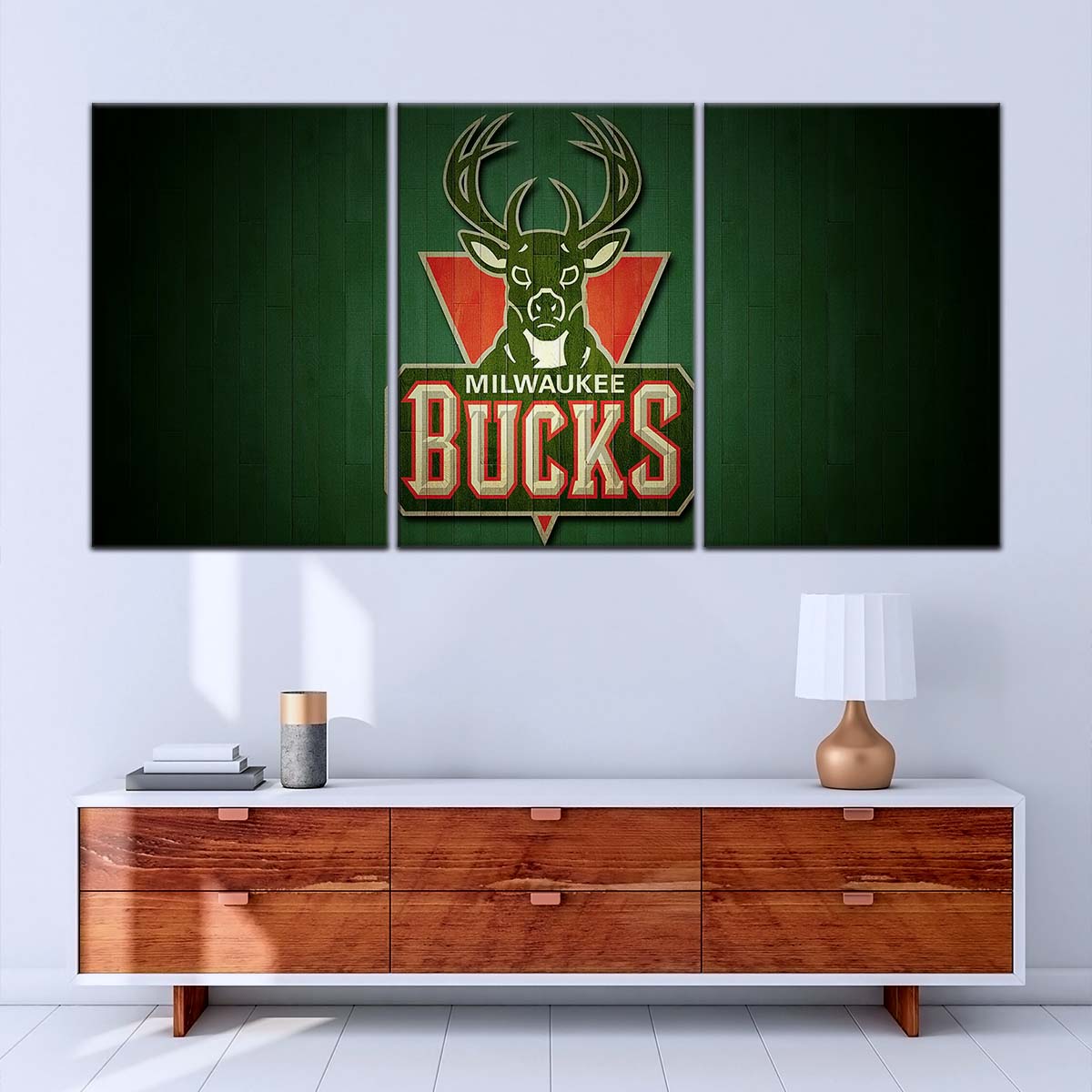 Basketball Wall Art - BK5056 - Milwaukee Bucks Sports - Basketball Poster - Basketball Canvas