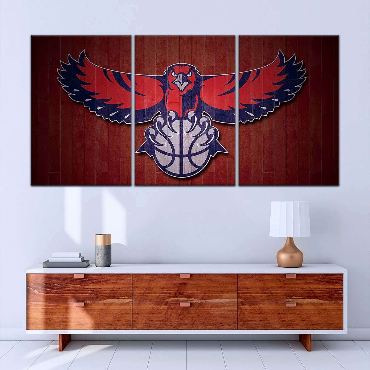 Basketball Wall Art - BK5065 - Atlanta Hawks Sports - Basketball Poster - Basketball Canvas