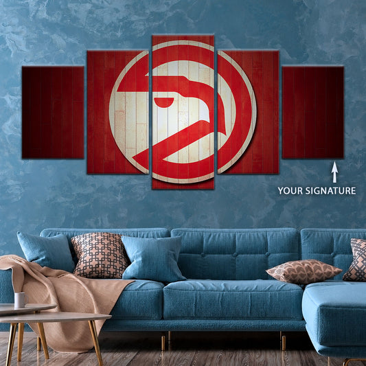 Basketball Wall Art - BK5042 - Atlanta Hawks Sports - Basketball Poster - Basketball Canvas