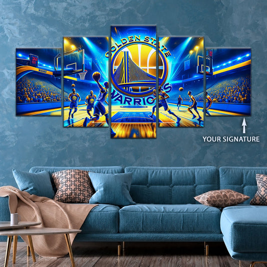 Basketball Wall Art - BK5048 - Golden State Warriors - Basketball Poster - Basketball Canvas