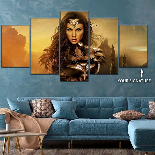 DC Wall Art - DCEU5004 - Wonder Woman - DC Comics Heroine - DC Extended Universe Poster - DC Extended Universe Canvas