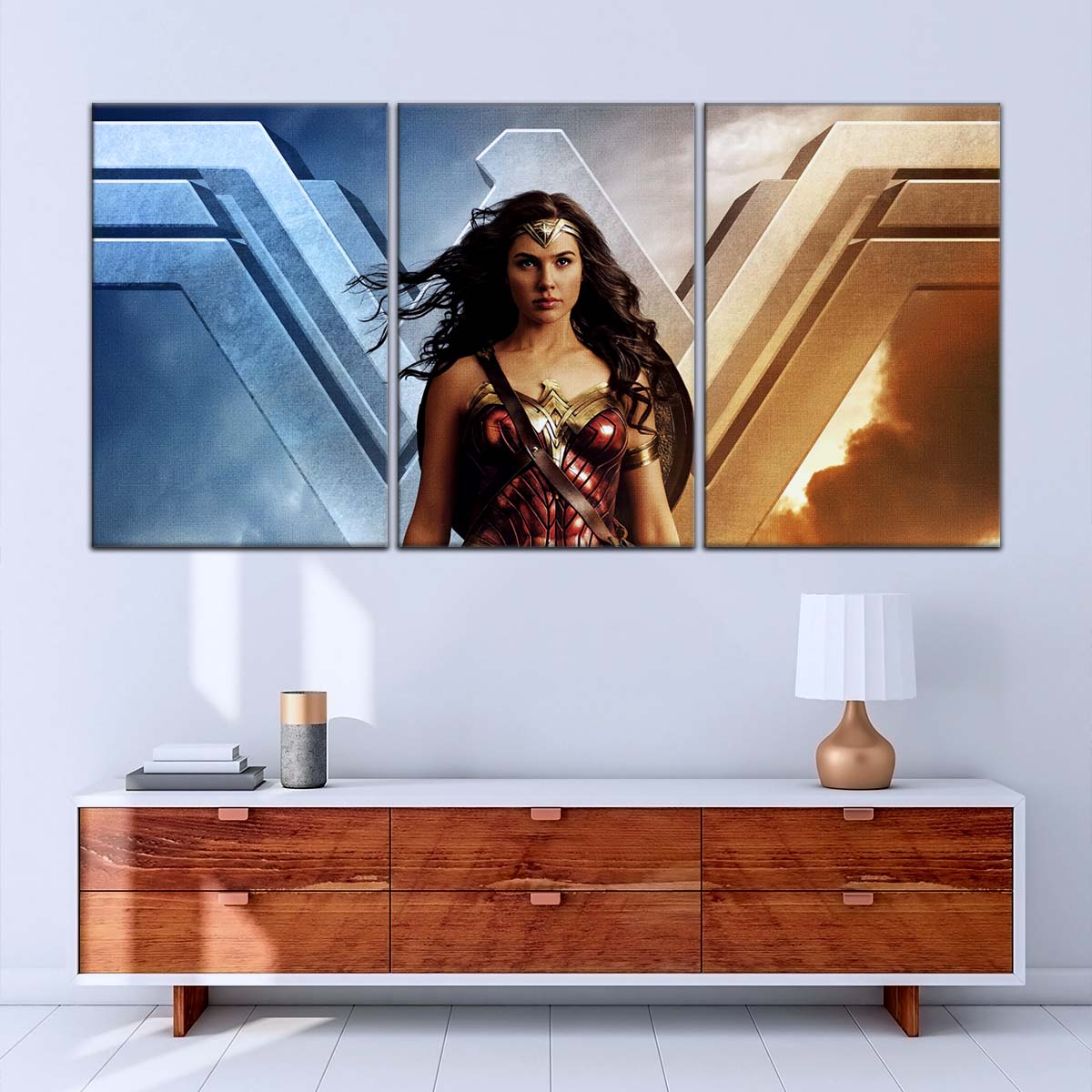DC Wall Art - DCEU5010 - Wonder Woman - DC Comics Heroine - DC Extended Universe Poster - DC Extended Universe Canvas
