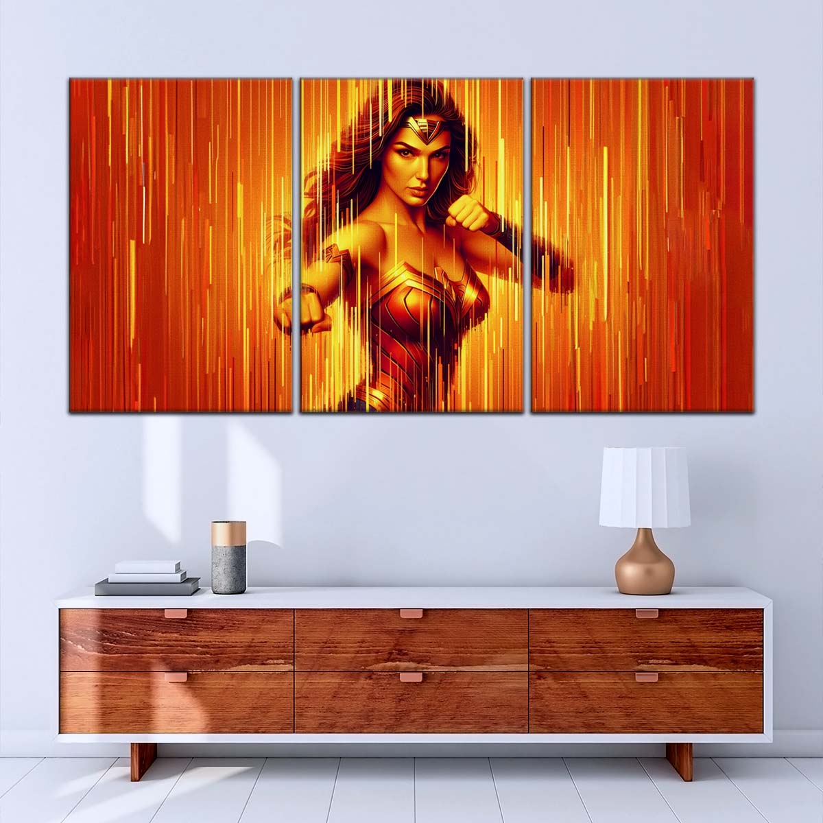 DC Wall Art - DCEU5026 - Wonder Woman - DC Comics Heroine - DC Extended Universe Poster - DC Extended Universe Canvas