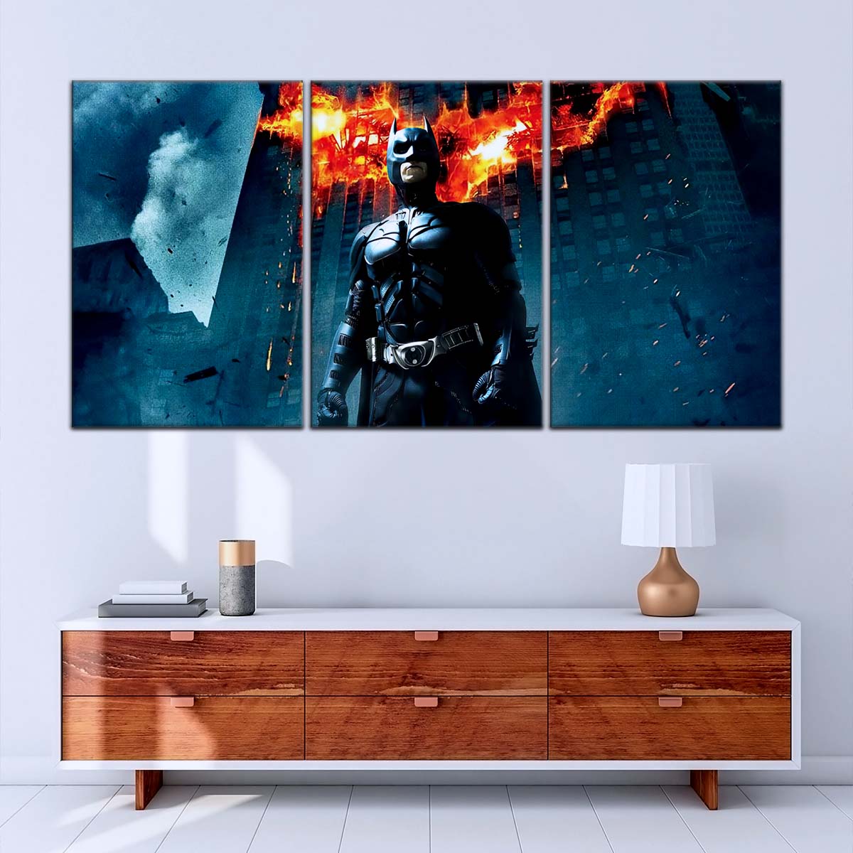 DC Wall Art - DCEU5030 - Batman - Bruce Wayne - The Dark Knight - DC Extended Universe Poster - DC Extended Universe Canvas