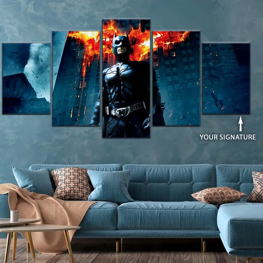 DC Wall Art - DCEU5030 - Batman - Bruce Wayne - The Dark Knight - DC Extended Universe Poster - DC Extended Universe Canvas