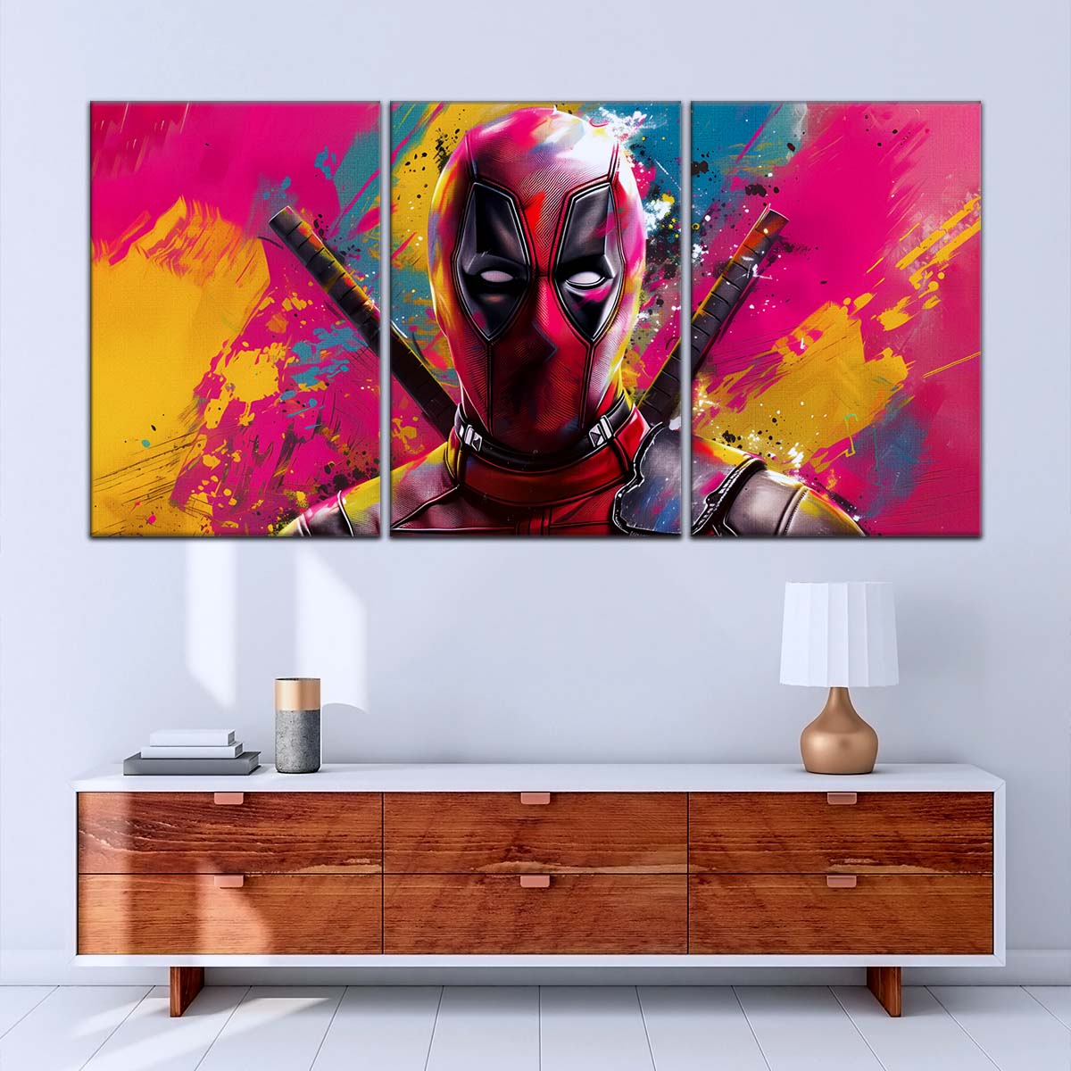 DC Wall Art - DCEU5033 - Deadpool - DC Extended Universe Poster - DC Extended Universe Canvas