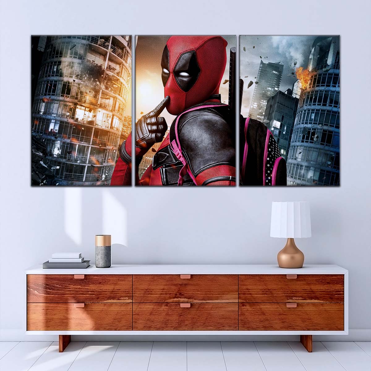 DC Wall Art - DCEU5035 - Deadpool - DC Extended Universe Poster - DC Extended Universe Canvas