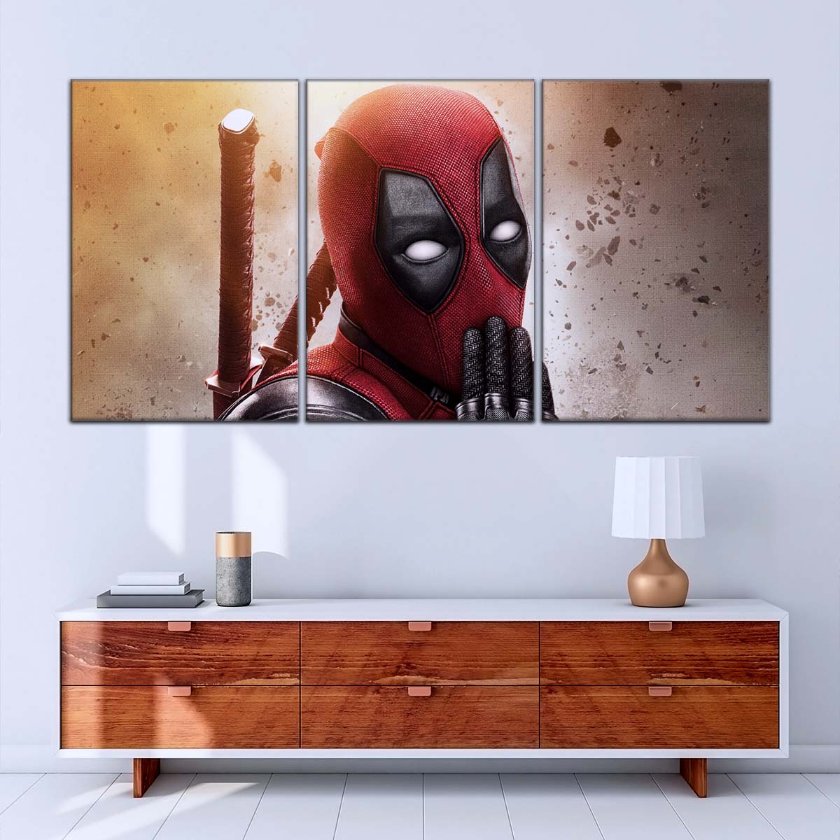 DC Wall Art - DCEU5037 - Deadpool - DC Extended Universe Poster - DC Extended Universe Canvas
