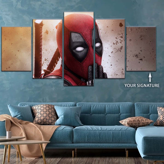 DC Wall Art - DCEU5037 - Deadpool - DC Extended Universe Poster - DC Extended Universe Canvas