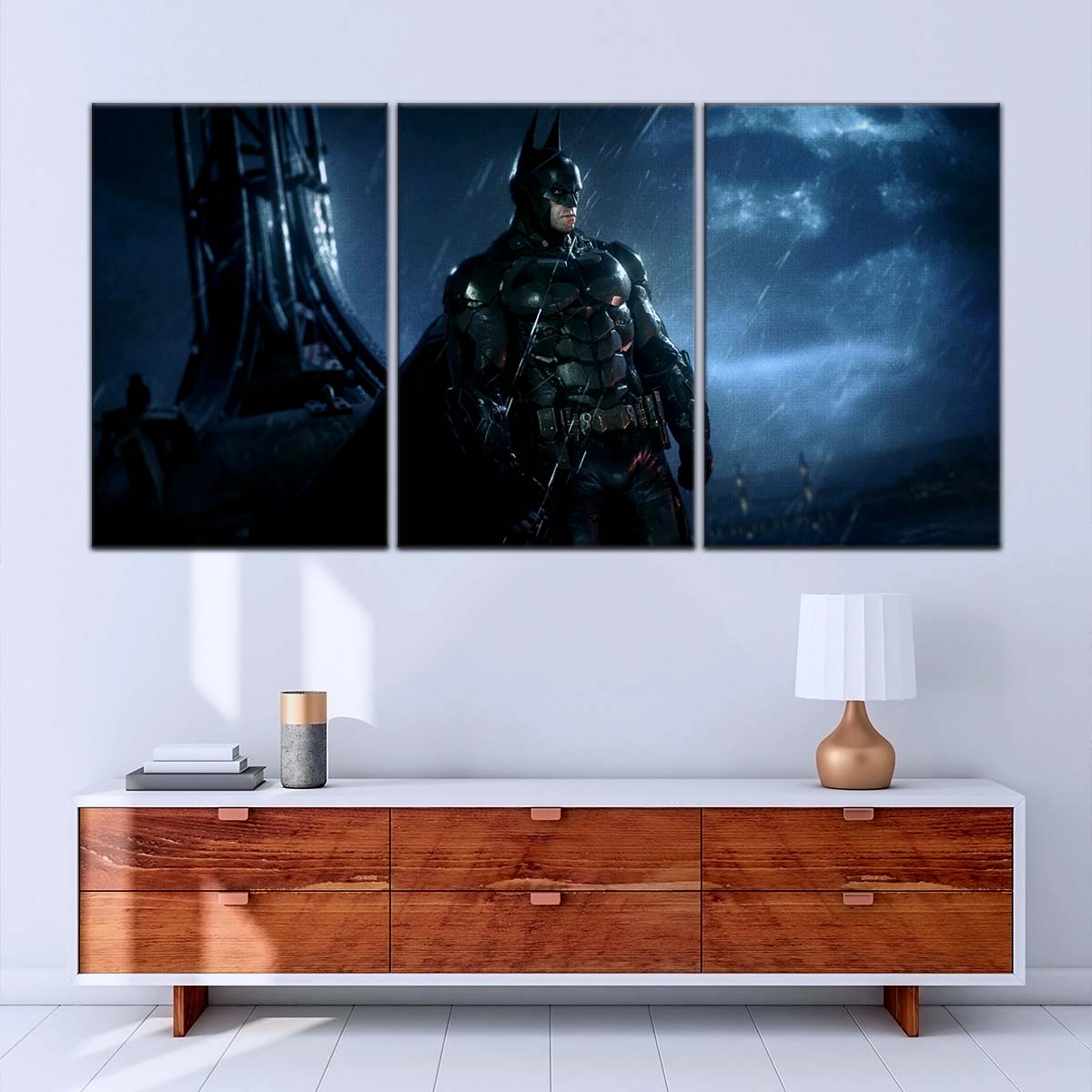DC Wall Art - DCEU5043 - Batman Arkham Knight - DC Extended Universe Poster - DC Extended Universe Canvas