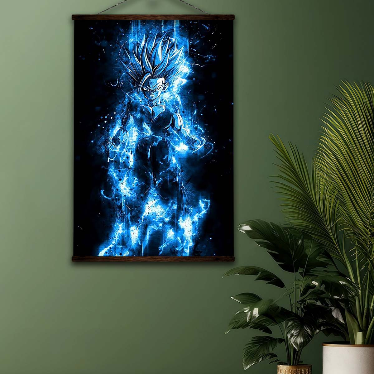 dragon ball wall art - dragon ball poster - dragon ball canvas - goku - vegeta - gohan - broly - vegeto - vertical poster - vertical canvas