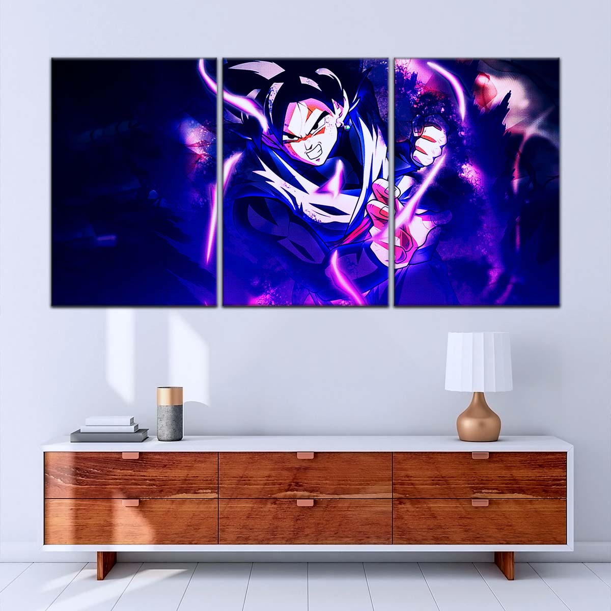 Dragon Ball Wall Art - DR5003 - Black Goku - Dragon Ball Super - Dragon Ball Poster - Dragon Ball Canvas